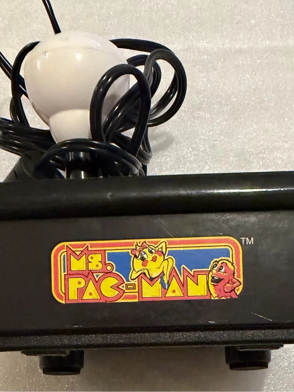 Classic Arcade Ms pac -Mac video classic Joystick Controller - Blue & White
